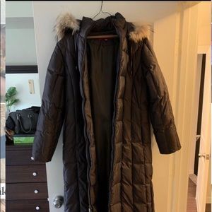 Anne Klein Down Hooded Coat